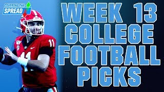 Week 13 College Football Picks: Covering The Spread