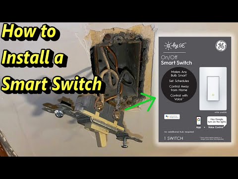 How To Install a Smart Light Switch - C By GE 3-Wire Smart Switch