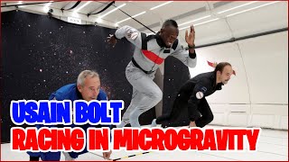 Usain Bolt Racing with Astronauts in Microgravity