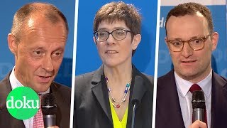 Merkel-Nachfolge: Wer wird CDU-Chef/in? | WDR Doku