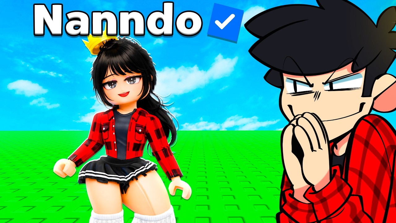 ENCONTREI O PRIMEIRO AVATAR DE YOUTUBERS FAMOSOS NO ROBLOX 😳😈