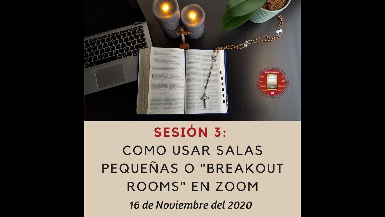 Como usar Salas Pequeñas "Breakout Rooms" en Zoom YouTube