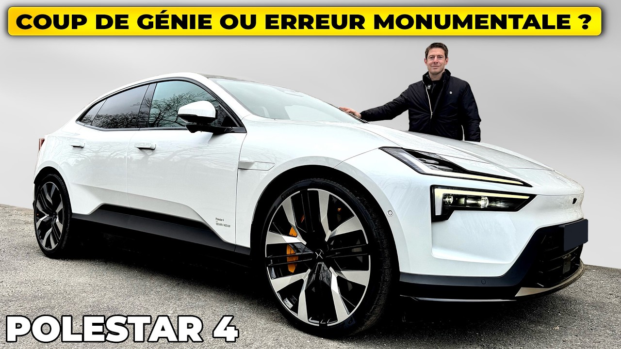 Essai Polestar 4 – Coup de GENIE ou ERREUR monumentale ?