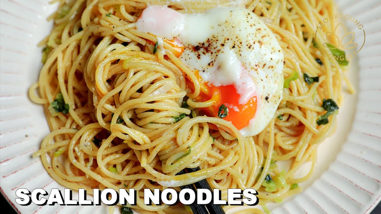 EASIEST Scallion Noodles & HUGE Announcement!! 