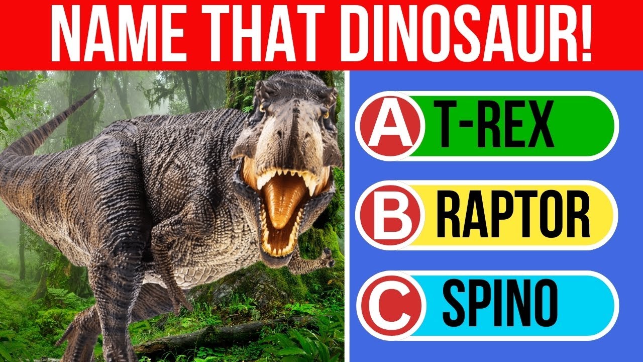 Only 1% Can Name All These Dinosaurs! 🦖 | Ultimate Dinosaur Quiz 🦖