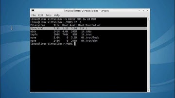Backing up the MBR in Linux