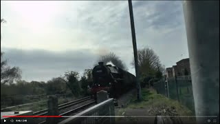 L M S Black 5 44871 Burns up the tracks in Rutland  April 2024 by wooltman 213 views 1 month ago 2 minutes, 48 seconds