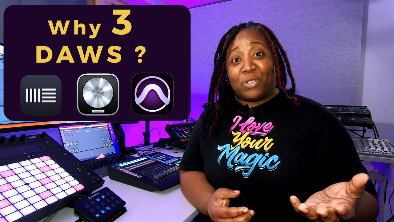 Why I use 3 DAW Programs:  Ableton x Logic x ProTools