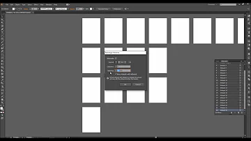 Como Colocar duas folhas no Illustrator?