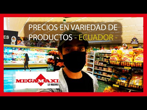 De COMPRAS en el mejor Supermercado de ECUADOR (país dolarizado)