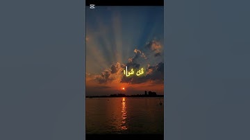 سورة الإخلاص #المصحف #الرحمن #تيك_توك