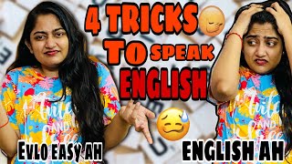 4 SIMPLE TRICKS I used to SPEAK ENGLISH FLUENTLY(தமிழ்)🤫🛑No one told u this
