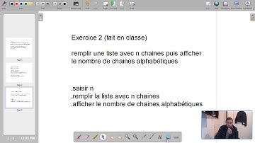 python 9 répétition(listes)