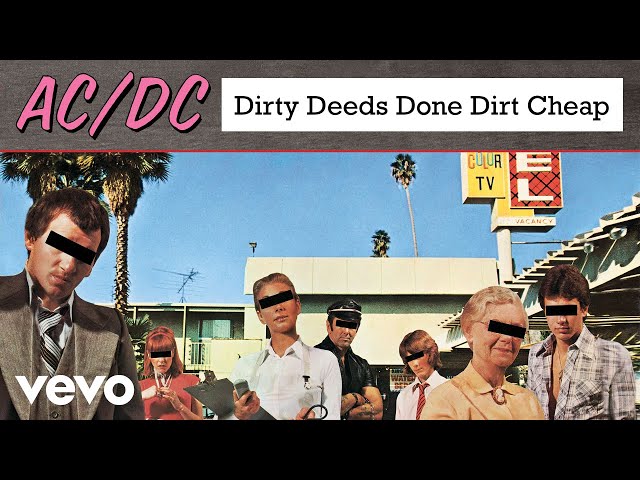 AC / DC  -  Dirty Deeds Done Dirt Cheap