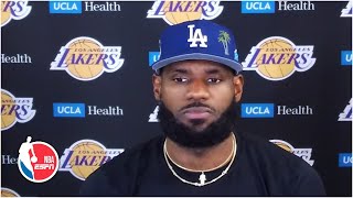 Lebron james reflects on the los angeles lakers' loss to toronto
raptors in 2020 nba restart and shares why is a championship-caliber
team ev...
