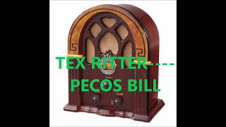 TEX RITTER    PECOS BILL