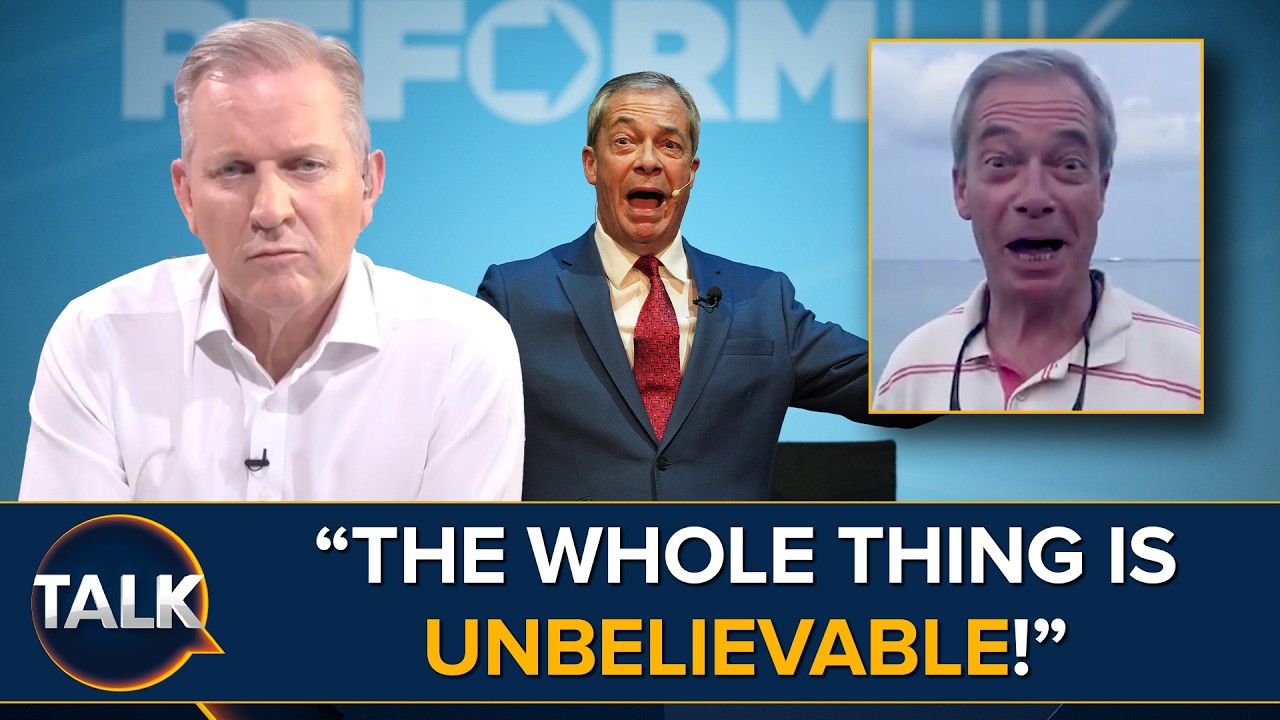 "HYSTERICAL Intervention About This!" | Reform UK's Nigel Farage UNDER FIRE For Chagos Islands Visit
