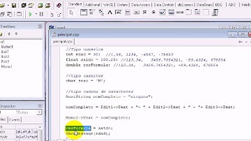 Variables parte 2 (Borland C++ Builder 6)