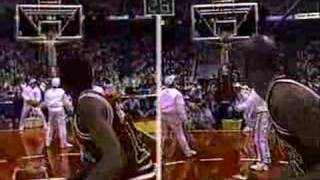 Michael Jordan in 3pt contest