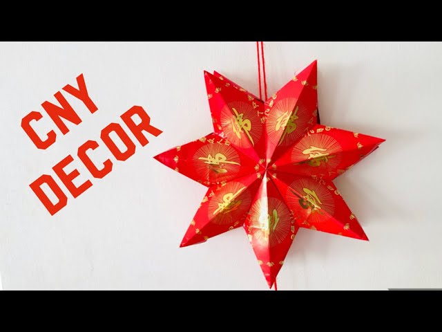 How to Make a Chinese New Year Lantern from Red Envelopes - Too