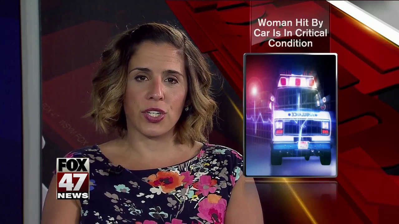 Woman hit by car in Jackson County is in critical condition - YouTube
