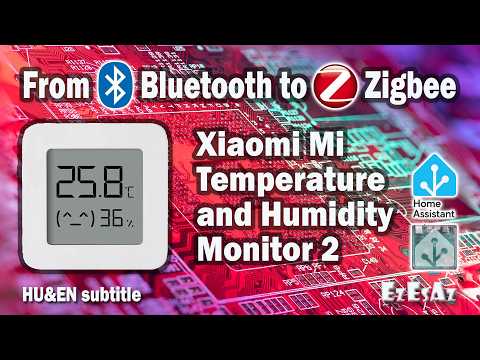 82 Convert Xiaomi Temperature and Humidity Monitor 2 from Bluetooth to Zigbee