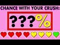 Do You Have A Chance With Your Crush? Love Personality Test  | Mister Test