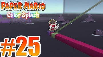 Paper Mario Color Splash Gameplay Walkthrough Part 25 + Gamepad Capture