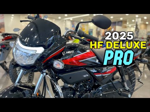 NEW BIKE LAUNCH ALERT 🚨| 2025 New Hero HF DELUXE PRO Detailed Review | 100cc Mileage king By Hero