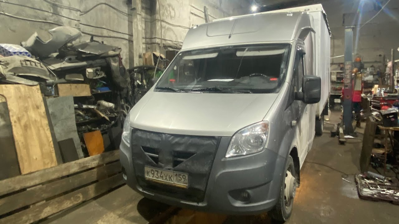 Установили очередную МКПП 6-ст Мерседес Спринтер на Газель Некст с ...