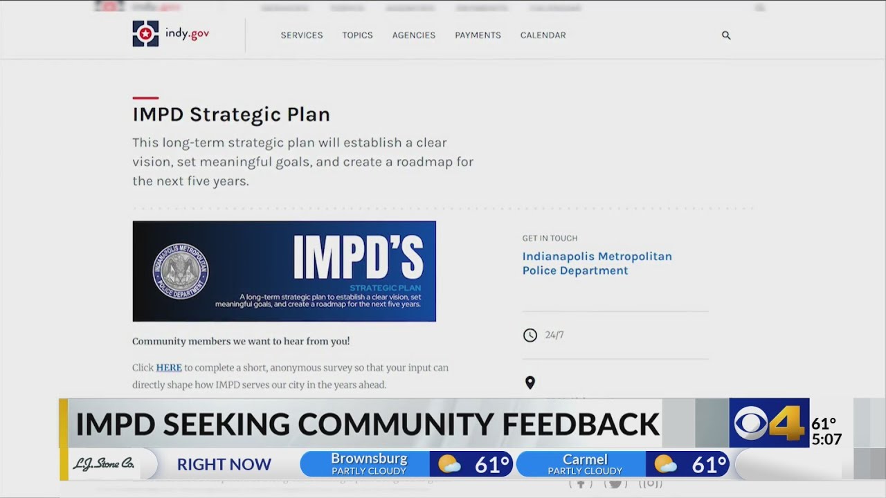 IMPD seeks input from public and officers on long-term strategic plan ...