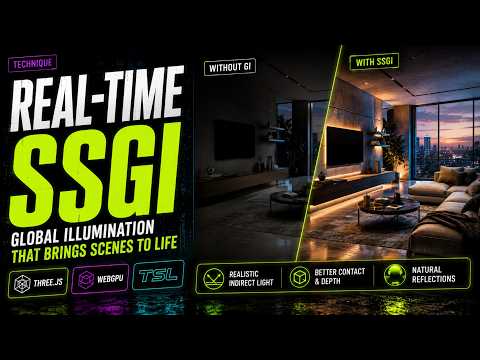 Lumen Decor Studio by Anderson Mancini - WebGPU Threejs SSGI + SSR