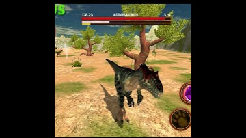 T-Rex dinosaur chase part 4 | dinosaur video | Jurassic world #shorts