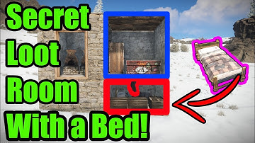 RUST Base Building - Secret Loot Room - Build 3.0