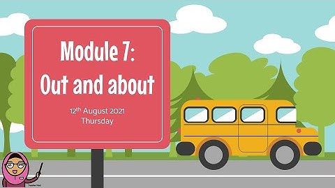 ENGLISH YEAR 3 (MODULE 7: Out and about) "Road signs"