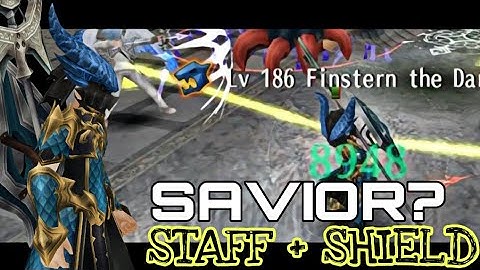 Savior Tank Staff Shield Test | Toram Online