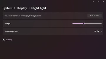 How to use Windows 11 Night Light feature - Windows 11 guide