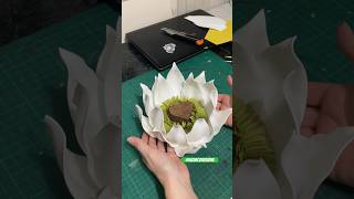 Wedding lotus flower #shorts #handmade #diy