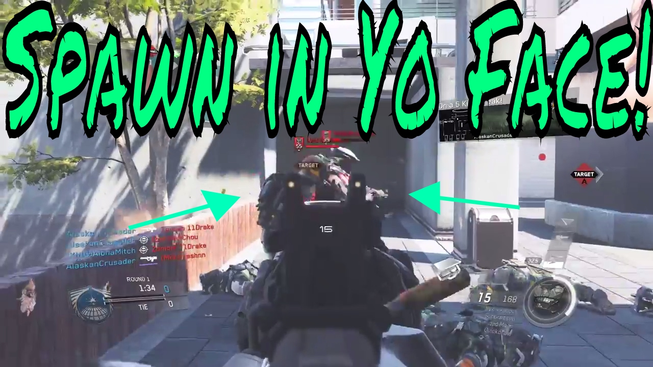 CoD IW: "HOW TO SPAWNTRAP" On PRECINCT!