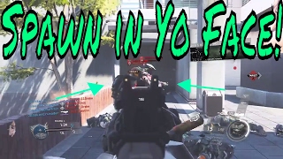 CoD IW: HOW TO SPAWNTRAP On PRECINCT!