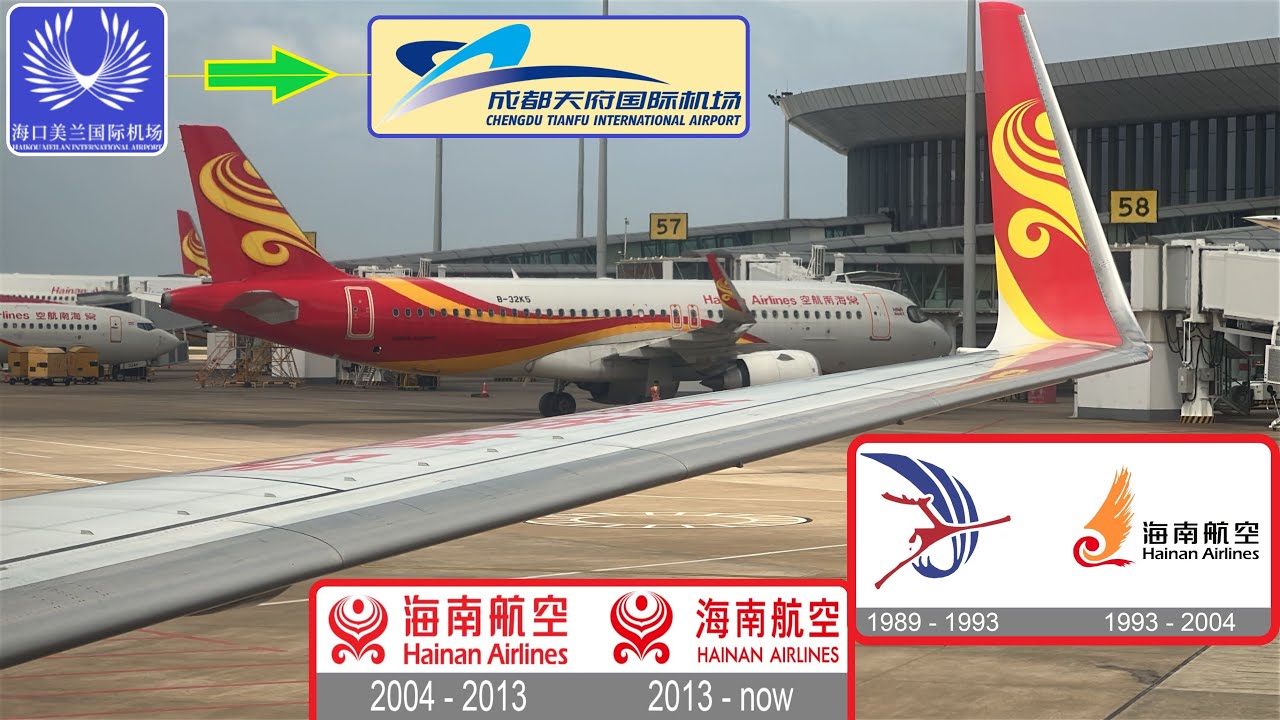 Scenic Views Across the Landscapes of China with Hainan Airlines Business Class Haikou to Chengdu
