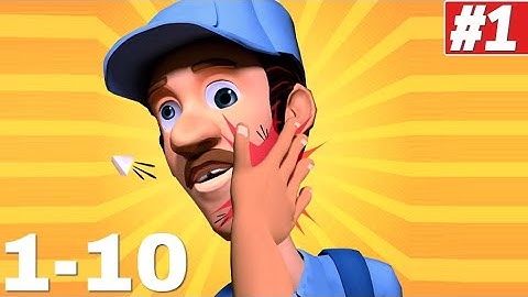 Slap Champions 3D Gameplay Walkthrough Level 1-10 iOS Android Meme Sounds