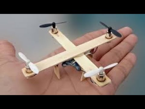 How to make a mini drone at home - YouTube