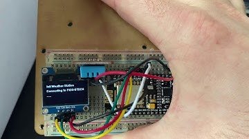 Weather Station Using ESP8266 and DHT11
