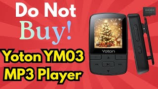 STOP! Don’t Buy the Yoton YM03 MP3 Player Review Before Watching This!