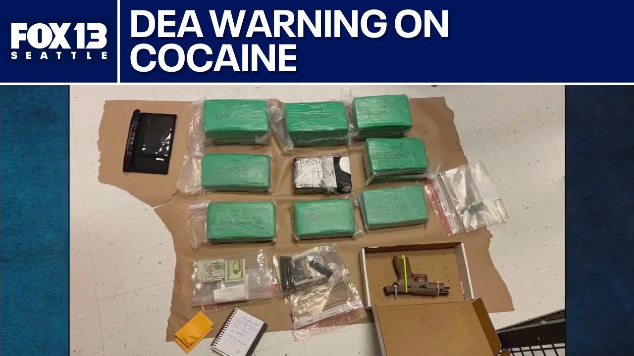 DEA warns of smuggled cocaine mixed with fentanyl | FOX 13 Seattle