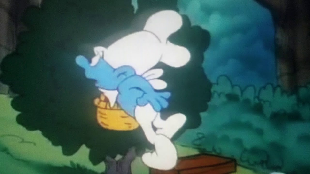 Smurfs gormandizing greedy
