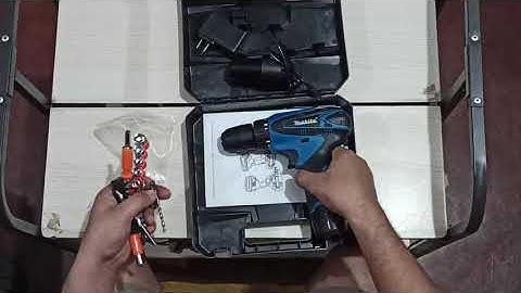 UNboxing : Makita cordless drill