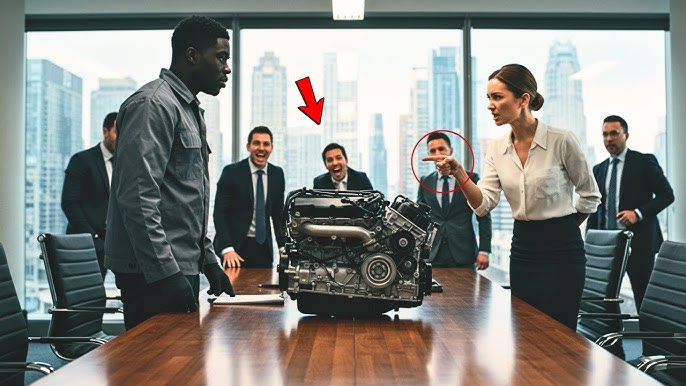 Female CEO Mocked a Black Mechanic: “Fix This Engine and I'll Marry You” —  Then He Did - YouTube