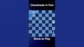 Checkmate in one #chess #checkmate #puzzle #quiz